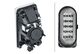 PHARE DROITE OEM-HELLA AV DR H7 + LED, MANUEL VOLV
